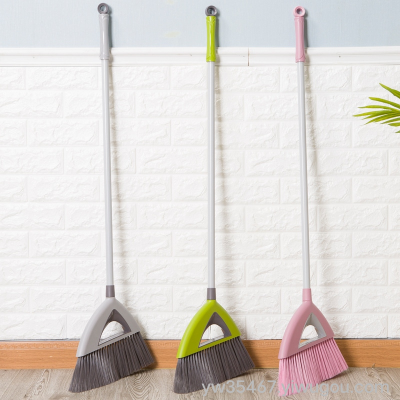 S42-5012 AIRSUN Single Sweeping Broom Soft Wool Non-Stick Hair Bathroom Floor Cleaning Steel Pipe Long-Handled Broom