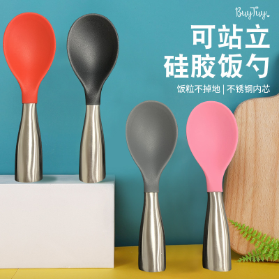 Silicone Rice Spoon Foreign Trade Exclusive Supply