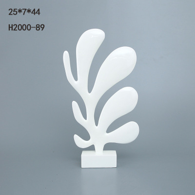 Nordic Style Simple Resin Craft Ornament Butterfly Tree Home Furnishings Living Room TV Cabinet Soft Decoration Accessories 89