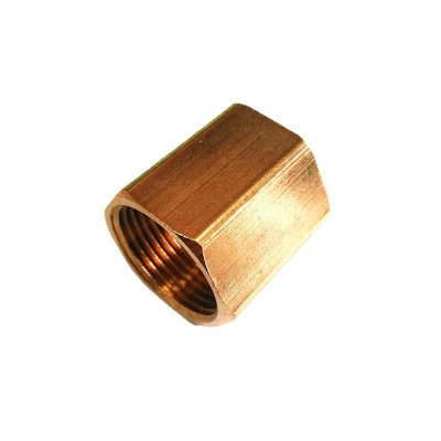 Factory Direct Sales Copper 1 Minute 2 Minutes 3 Minutes 4 Minutes 1 Inch Water Pipe Connector Hexagonal Pipe Ancient Internal Teeth Direct