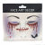 Ghost Scar Party Masquerade Face Pasters Cross-Border Halloween Spider Ghost Festival Blood Tear Skull Self-Adhesive Stickers