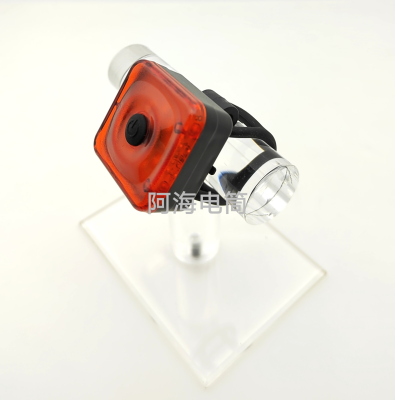 New Bicycle Taillight Rechargeable Rear Lamp Cycling Fixture and Fitting Mountain Bike Outdoor Cycling Lighting Taillight