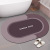 Modern Geometric Soft Diatom Ooze Absorbent Floor Mat Bathroom Shower Door Non-Slip Floor Mat Quick-Drying Carpet Toilet Mat