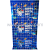 Wholesale Supplies dreamy cartoon character Lovely PET foil english spaceman square curtain for Birthday