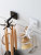 Rotating Hook Kitchen Tools Storage Traceless Hook Punch-Free Wall Hanging 360 Degrees Rotating 6 Claws Storage Holder 