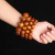 Imitation Gold Silk Willow Bracelet Prayer Beads for Men Crafts Stall Antique Bracelet Wholesale Tourist Area Gorgonia 108 Beads