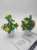 Artificial Flower Pot Small Lotus Miniature Bonsai Desktop Decoration Two Yuan Store Creative Product Source Goods