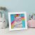 5D Diamond Painting Children's Cartoon Crystal round Diamond DIY Diamond Embroidery Panda Size Diamond Small Painting Unicorn 18x18