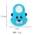 Baby Wash-Free Eating Bib Boys and Girls Waterproof Bib Bib Kids Feeding Bib Baby Saliva Towel Snap Button