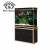 Large Fish Tank Landscape Aquarium Water Plant Landscape Transparent Full Set with Cabinet Viewing Display