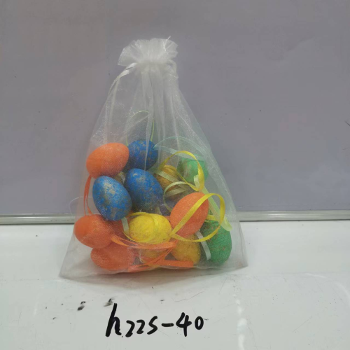 Factory Direct Sales Easter Foam Simulation Egg Egg Bird Eggs Style Multi-New Accessories Scene Layout