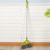 S42-5013 AIRSUN Broom Single Sweeping Broom Soft Wool Non-Stick Hair Bathroom Floor Cleaning Long Handle Steel Pipe