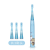 Children's Electric Toothbrush Batch Intelligent Luminous Sonic Children's Electric Toothbrush Rechargeable Gift Set Wholesale