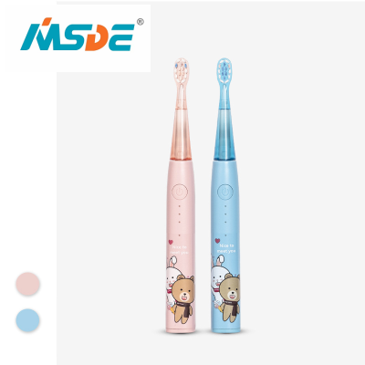 Children's Electric Toothbrush Batch Intelligent Luminous Sonic Children's Electric Toothbrush Rechargeable Gift Set Wholesale