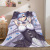Anime Girl REM Blanket Digital Printed Blanket 3D Flannel Cartoon Animation Printing Peripheral Velvet Blanket Manufacturer