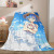 Anime Girl REM Blanket Digital Printed Blanket 3D Flannel Cartoon Animation Printing Peripheral Velvet Blanket Manufacturer