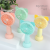 Stall Hot Rechargeable Fan Mini Little Fan Cute Student Dormitory Office Fan USB Rechargeable Fan