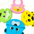 Baby Wash-Free Eating Bib Boys and Girls Waterproof Bib Bib Kids Feeding Bib Baby Saliva Towel Snap Button