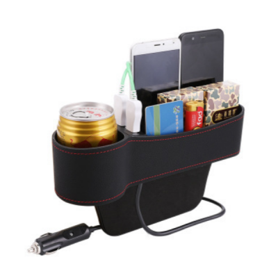 Car Seat Car USB with Charging Storage Box for Foreign Trade