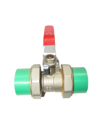 PPR Double Loose Joint Ball Valve PPR Copper Ball Valve 20 PPR Double Loose Joint Copper Ball Valve