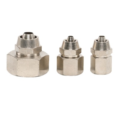 Internal Thread Quick Twist Pneumatic Connector Air Compressor Pneumatic Auto Protection Straight-through Pneumatic Fittings Pneumatic Copper Connection Pneumatic Components