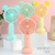 Stall Hot Rechargeable Fan Mini Little Fan Cute Student Dormitory Office Fan USB Rechargeable Fan