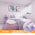Waterproof Wallpaper Self-Adhesive Wallpaper Pink Fresh Warm Girl Bedroom Dorm Self-Adhesive Wallpaper Drawer Stickers
