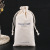 Factory Customized Canvas Bag Drawstring Pocket Cotton Dust Bag Aromatherapy Buggy Bag Printable Logo