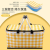 Outdoor Picnic Insulator Basket Outing Essential Folding Portable Storage Box Takeaway Delivery Box Outing Insulator Basket