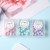 Lidemei Wenchuang Fresh Macaron Office Supplies Small Box Long Tail Clip Stapler Clip Binding Combination