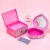 Children's Stick-on Crystals Storage Box Gem Box Handmade DIY Jewelry Box Diamond Paste Material Kit Birthday Gift