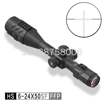Discoverer HS 6-24x50sf FFP Telescopic Sight High Seismic HD Front Sight Sniper Mirror