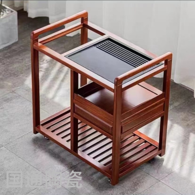 Living Room Side Cabinet Tea Cabinet Automatic Boiling Water Tea Meal Side Cabinet Mobile Tea Table Small Tea Table Household Chinese Chest of Drawer