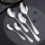 Knife and Fork 1010 Stainless Steel Tableware Coffee Tea Ice Spoon Dessert Butter Cheese Steak Knife Fork and Spoon Suit