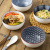 Style 6Inch Underglaze Porcelain Tableware Home Instant Noodles Soup Bowl Restaurant Simple Creative Relief Ramen Bowl