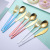 Spoon Household Internet Celebrity Western Food Steak Knife and Fork Set Korean 304 Stainless Steel Spoon Knife and Fork