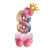 Amazon Foreign Trade New Gradient Color 32-Inch Aluminum Film Digital Balloon Crown Birthday Party Decoration Landscape Road Lead Suit