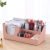 Student Dormitory with Partition Large Cosmetic Case Desktop Cosmetics Storage Box Dressing Table Skin Care Mask Finishing Box