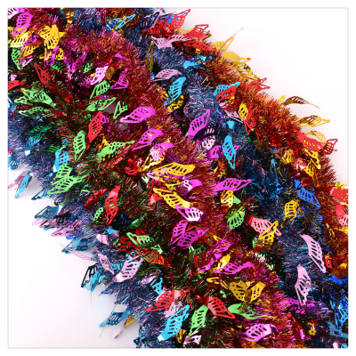 Wedding Butterfly Wool Tops Garland Colored Ribbon Color Stripes Party Birthday Arrangement Wedding Room Decoration Wedding Supplies Free Shipping