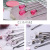 Fire Paint Stirring Rod Wax Seal Tool Girl Pink Mini Fire Paint Stirring Rod Melt Wax Metal Stirring Spoon