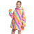 Amazon New Style TV Hooded Sweater Blanket Warm Lazy TV Blanket Children's Pullover Cold-Proof Nightgown Blanket