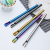 304 Stainless Steel Spoon Type Straw Stirring Smoothie Double Skin Milkshake Straight Straw Cold Drink Straw Spoon Logo