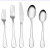 Tableware 20 Piece Set Jieyang European Style Tableware Steak Knife and Fork Western Food Knife Fork and Spoon Suit