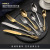 Spoon Western Food Knife and Fork Stainless Steel Spoon European Knife and Fork Steak Knife and Fork Western Tableware