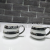 Bone China Cup Ceramic Coffee Set 6 Cups 6 Plates Foreign Trade Mug Tray Kitchen Supplies Foreign Trade Export