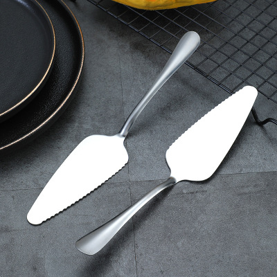 Stainless Steel Baking Cake Shovel Cheese Knife Kitchen Triangle Shovel Cheese Shovel Baking Utensils Printable Logo