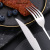 Knife and Fork 1010 Stainless Steel Tableware Coffee Tea Ice Spoon Dessert Butter Cheese Steak Knife Fork and Spoon Suit