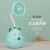 Cute Cat USB Small Fan Rechargeable Student with Pen Holder Storage Dormitory Office Study Small Electric Fan