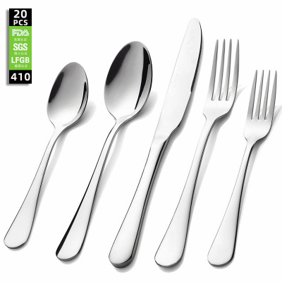 Tableware 20 Piece Set Jieyang European Style Tableware Steak Knife and Fork Western Food Knife Fork and Spoon Suit