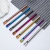 304 Stainless Steel Spoon Type Straw Stirring Smoothie Double Skin Milkshake Straight Straw Cold Drink Straw Spoon Logo